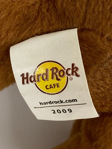 Orsacchiotto peluche Hard Rock Cafe non in vendita orsetto festa di Natale usato - Foto 3 di 5