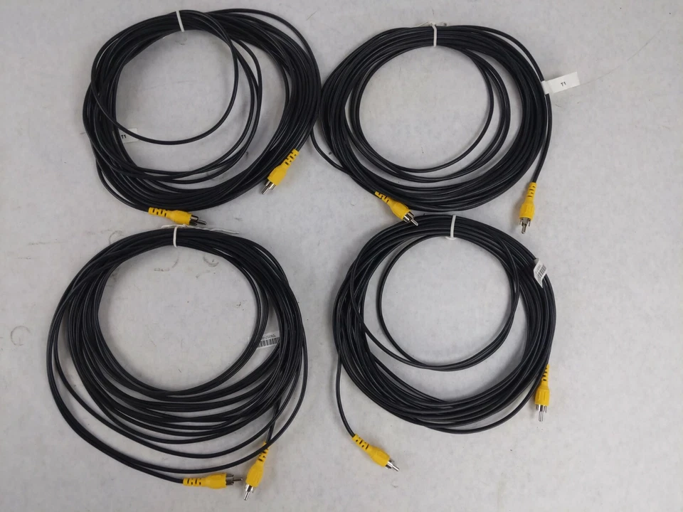 VS4000 Monitor Cables Lot of 9 2215-10305-001 1x VGA, 4x Composite, 4x S-Video - Image 2 of 4