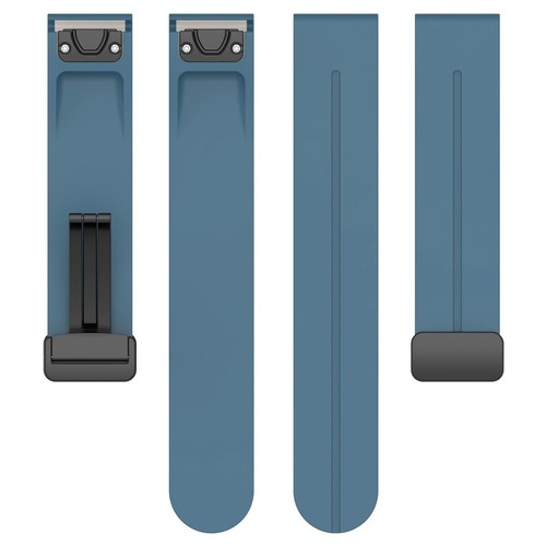 Quick Fit Magnetic Silicone Band Strap For Garmin Fenix 7 7X 3 3HR 5 5X 6 6X Pro - Picture 35 of 115