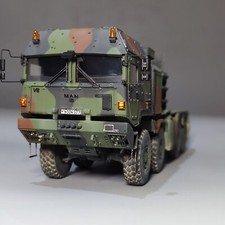1/35 Mammoth Trailer Model finished tank mode...