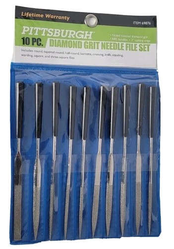 Pittsburgh 10 pc Diamond grip Needle set. - Picture 4 of 4