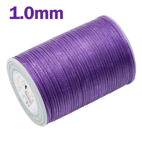 1.0mm 70M Leather Sewing Waxed Thread For Chisel AWL Upholstery Shoes Luggage - Picture 8 of 70