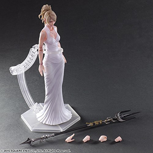 Square Enix Final Fantasy XV Play Arts Lunafreya Nox Fleuret Figure from Japan - Picture 10 of 10