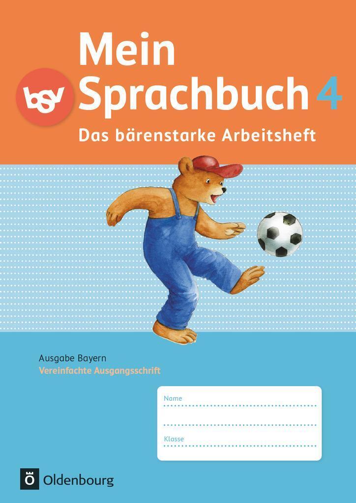 Thumbnail - Mein Sprachbuch 4. Jahrgangsstufe. Das Bärenstarke Arbeitsheft.