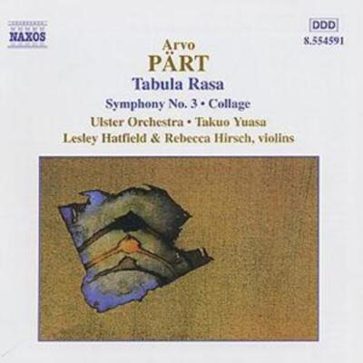 ArvoPart／Tabula rasa Arvo Pärt: Tabula Rasa - ECM Records