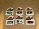 6 Bachmann N scale Freight Box Cars Item No. 71250 for Train Set