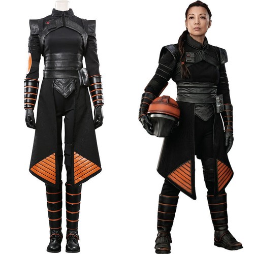 Mandalorian Fennec Shand Cosplay Costume Adult Halloween Outfits Full Set