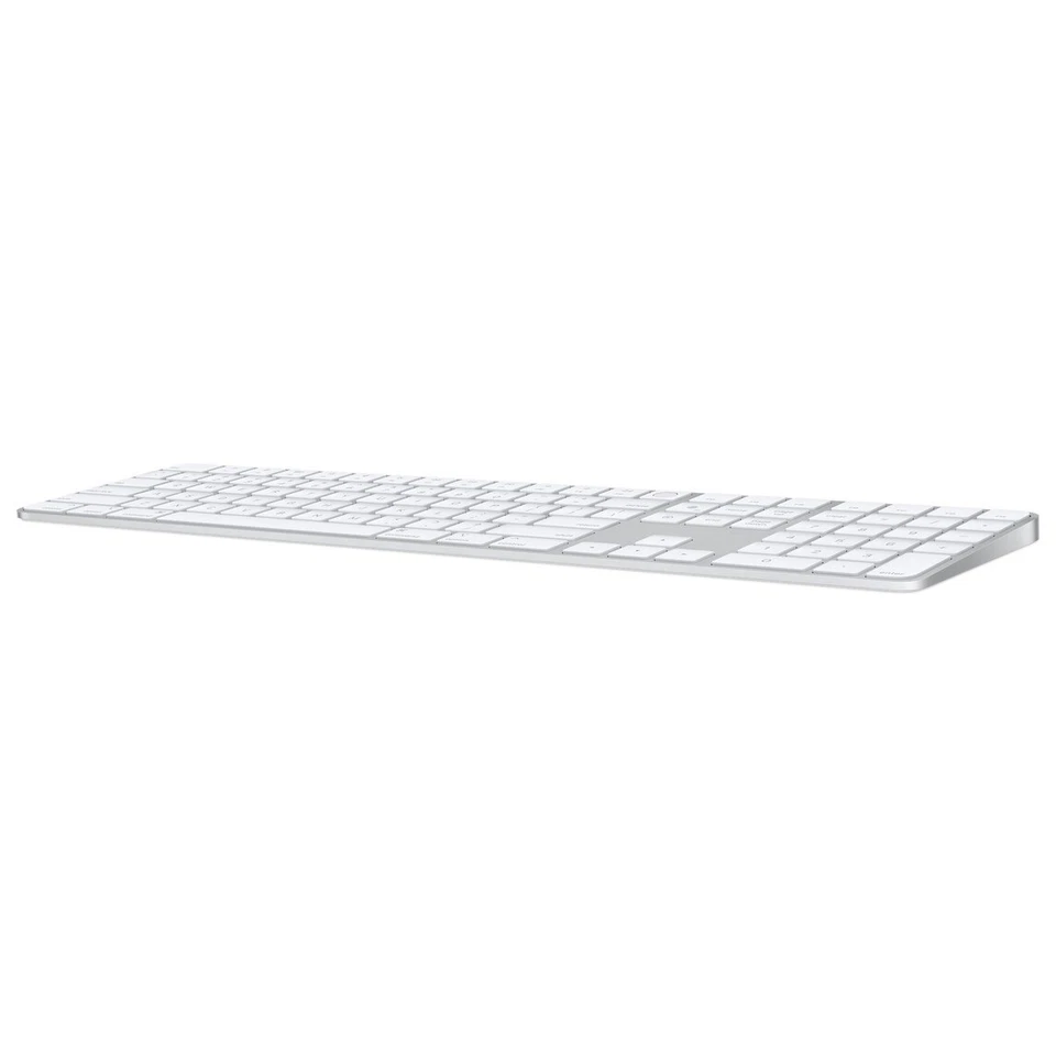 GENUINE APPLE MAGIC KEYBOARD WITH NUMERIC KEYPAD TOUCH ID SILVER WIRELESS A2520 - Image 4 of 4