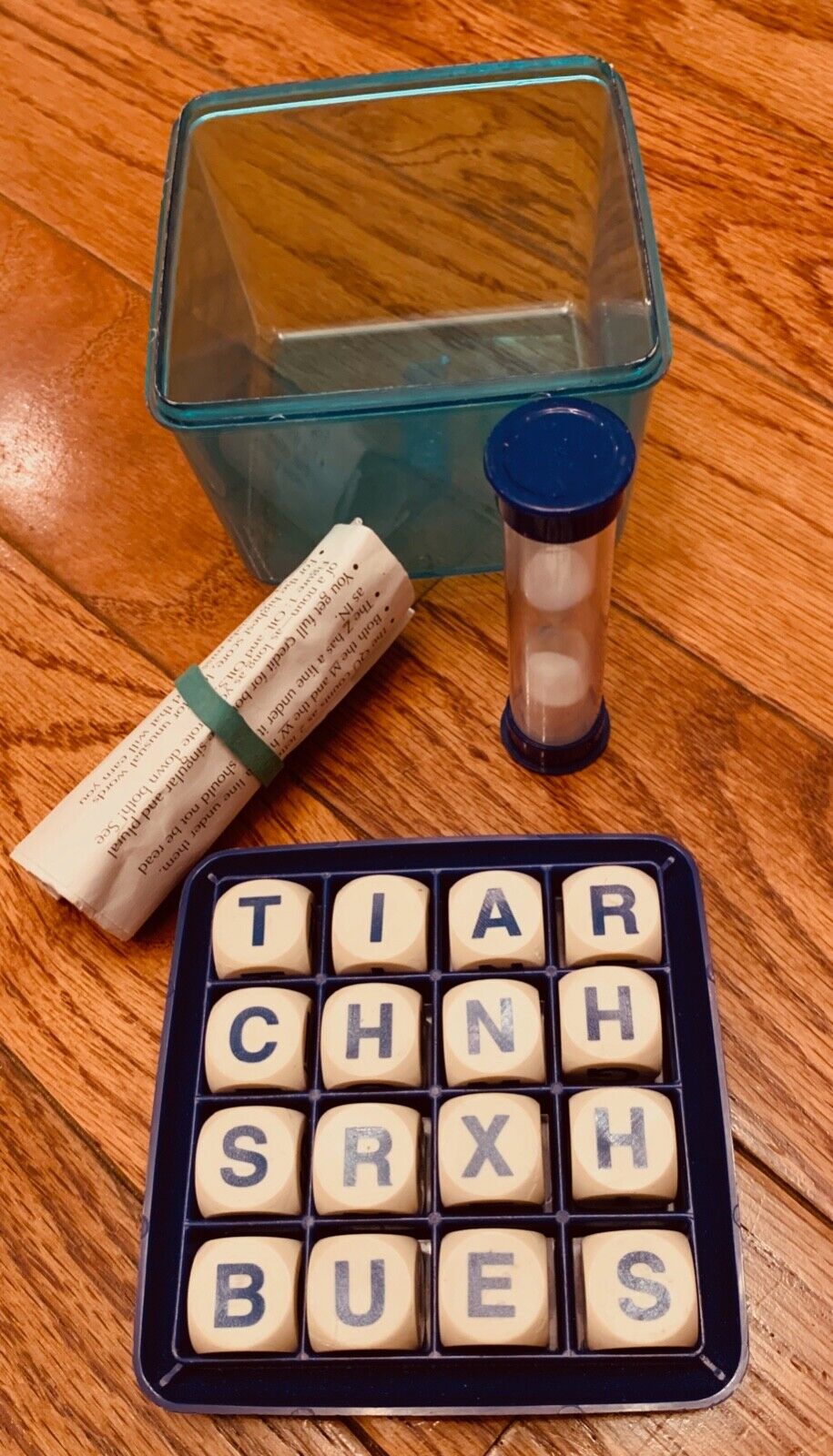 Set of 3 Games, Boggle, Checker and Bingo