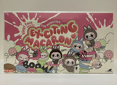 その他 POP MART THE MONSTERS Exciting Macaron THE MONSTERS - Tasty Macarons Vinyl Face Blind Box | Blind