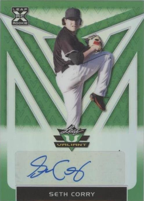 2020 Leaf Valiant - Seth Corry #BA-SC1 - 1 of 1