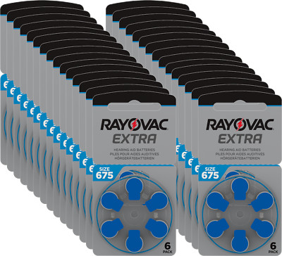 30 X Rayovac Extra Advanced Hörgerätebatterien 312 312AU-6XEMF 5