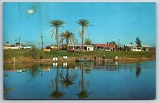 Youngtown Arizona~View On Lake @ Retirement Community~Petley Vintage Postcard