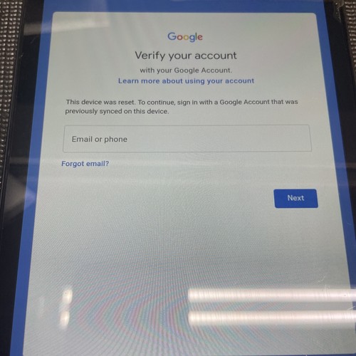 ZTE ZPad K81 (Grand X View 2) 8 Inch, WiFi + Cellular Account Locked - Picture 2 of 8