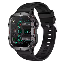 Smart Watch QX11 Outdoor Military Tactical Men Sport Fitness Rugged Wristwatch