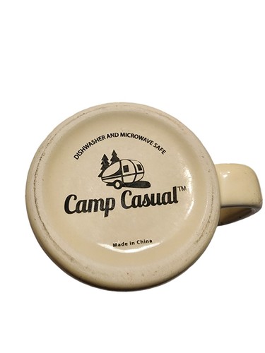 Coffee Tea Mug, Camp Casual Retro RV, Airstream, Nature, Dog, Travel 15oz Large - Picture 8 of 12