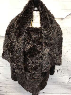 Fendi Convertible Squirrel Fur and Cashmere Jacket Size 42. NWT