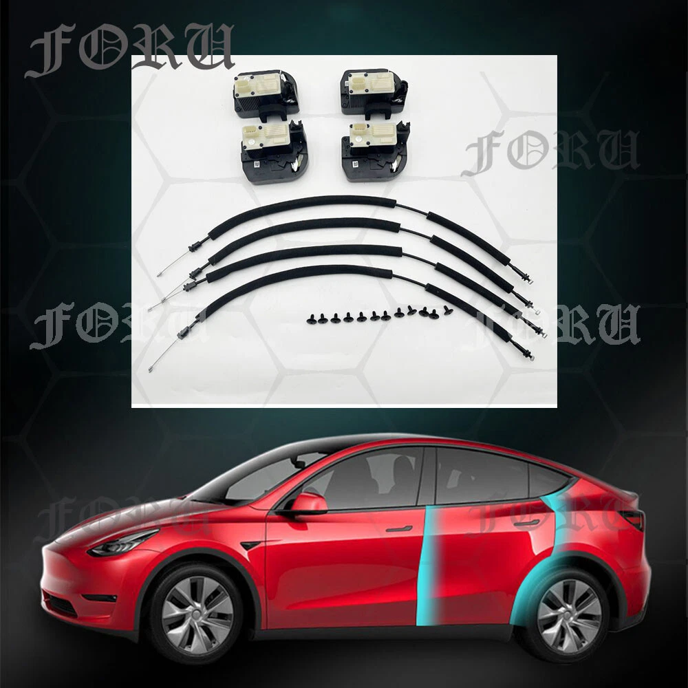 Tesla self cheap presenting doors