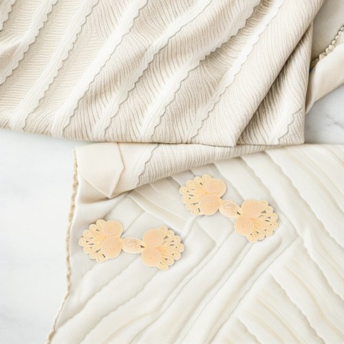  20 pares de botones de nudo estilo chino Cheongsam accesorios para hacer - Imagen 7 de 12