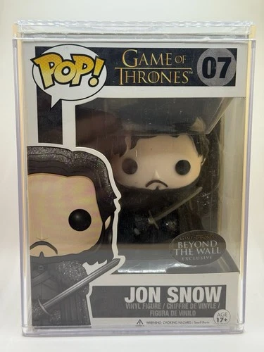Funko Pop! Game of Thrones: Jon Snow Beyond The Wall Exclusive #07 In Hard Case