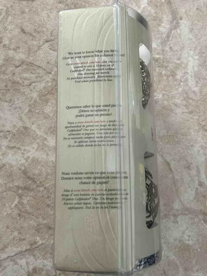 Acabados definidos Kirsch Elegance para poste de 1 3/8"" de diámetro mezcla y combinación Foto 2 de 3