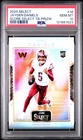 2024 PANINI SELECT SCORE SELECT THROWBACK PRIZM #16 JAYDEN DANIELS RC PSA 10