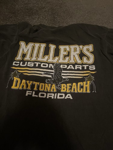 Rare Vtg Daytona Bike Week 91 Large Beefy T My Hog And I - Picture 3 of 7