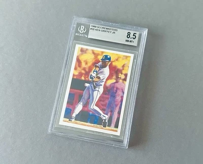 1989 Scoremasters Ken Griffey Rookie Seattle Mariners BGS 8.5 Beckett PSA - Bild 1 von 2
