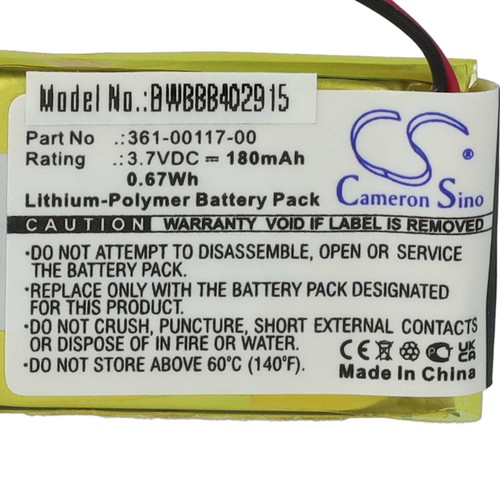 Bateria do Garmin Approach S10 S20 3,7V - Zdjęcie 5 z 9