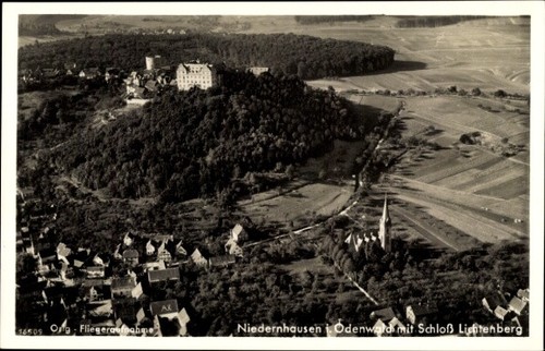 Ak Niedernhausen Fischbachtal im Odenwald, Schloss Lichtenberg,... - 11103692