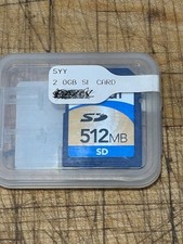 Lexar Secure Digital Flash Memory Card - 512 MB - SD