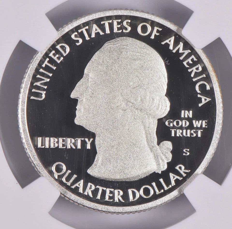 2014-S Silver PF70 ANT Everglades Quarter Limited Edition NGC *2661 - Image 4 of 4