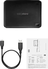WD Easystore Portable External Hard Drive USB 3.0 PC Mac