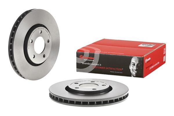 2X Bremsscheibe Prime Line - UV Coated Brembo 09.9743.11 FüR Chrysler Voyager RS-image