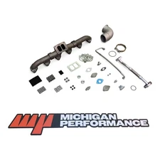Michigan Performance Hi-Flow C13 C11 CAT Single Turbo and Install Kit 2293567