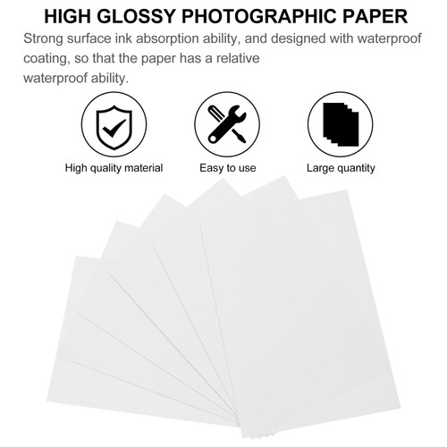 120 Stück Tintenstrahldruckerpapier Fotopapier Blatt Digital Inkjet Fotopapier - Bild 5 von 12
