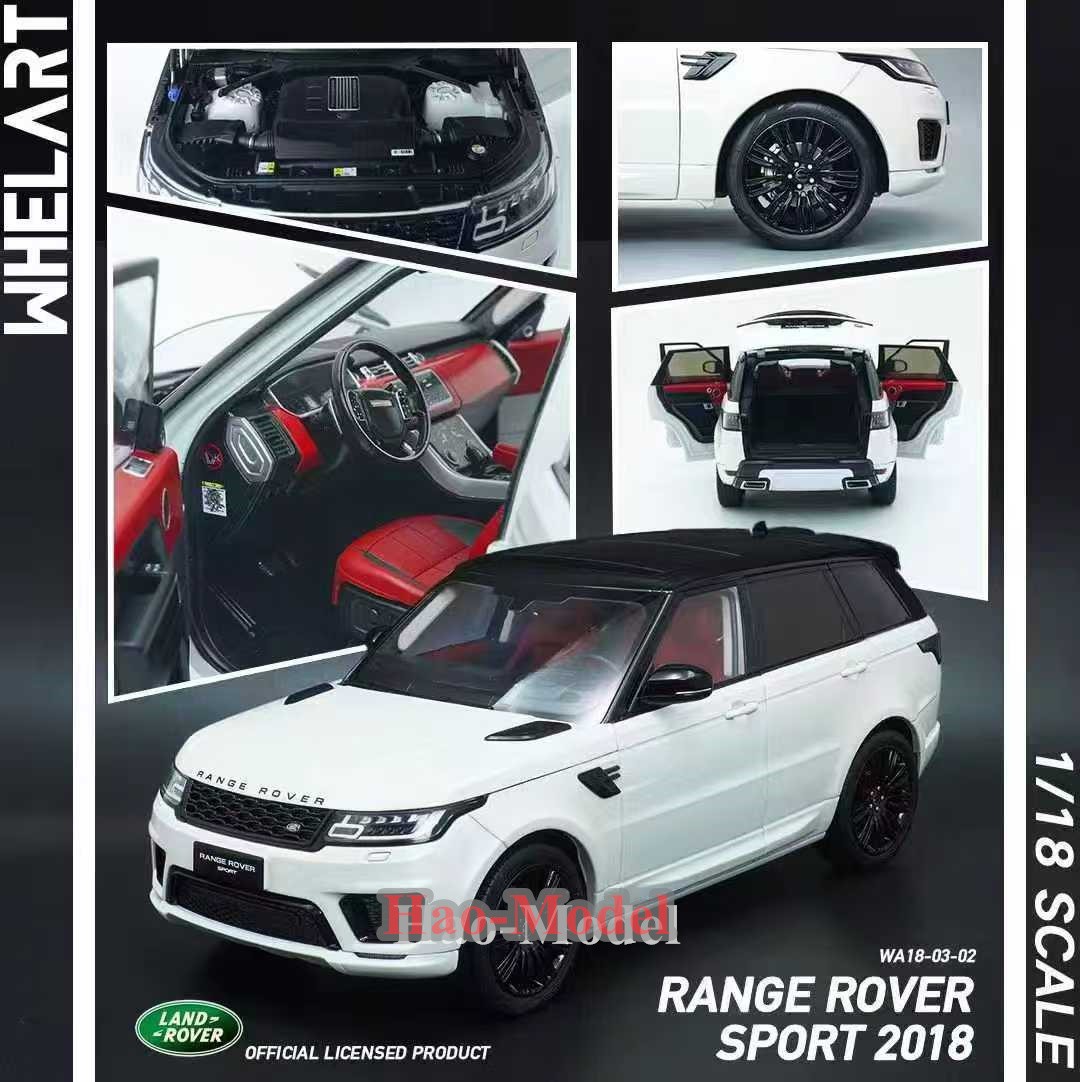 Range Rover Sport 1/18 スケールモデルWHELART WHELART 1:18 Range Rover Sport Alloy Diecast Model Car Gifts