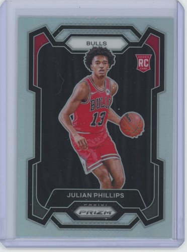 Julian Phillips Prizms Silver 2023-24 Panini Prizm #125 - Picture 1 of 2
