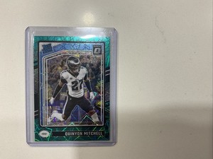 2024 Panini Donruss Optic Rated Rookie Quinyon Mitchell #282 Teal Velocity RC