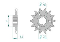 Ritzel 15-ZäHne 525-Teilung FüR Ducati Hypermotard 939 ABS Bj. 2016-2018