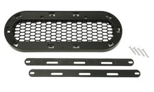 SCHWARZ GLANZ Logo Halter Emblem für Zubehör Kühlergrill für Audi A7 Typ 4G 4K