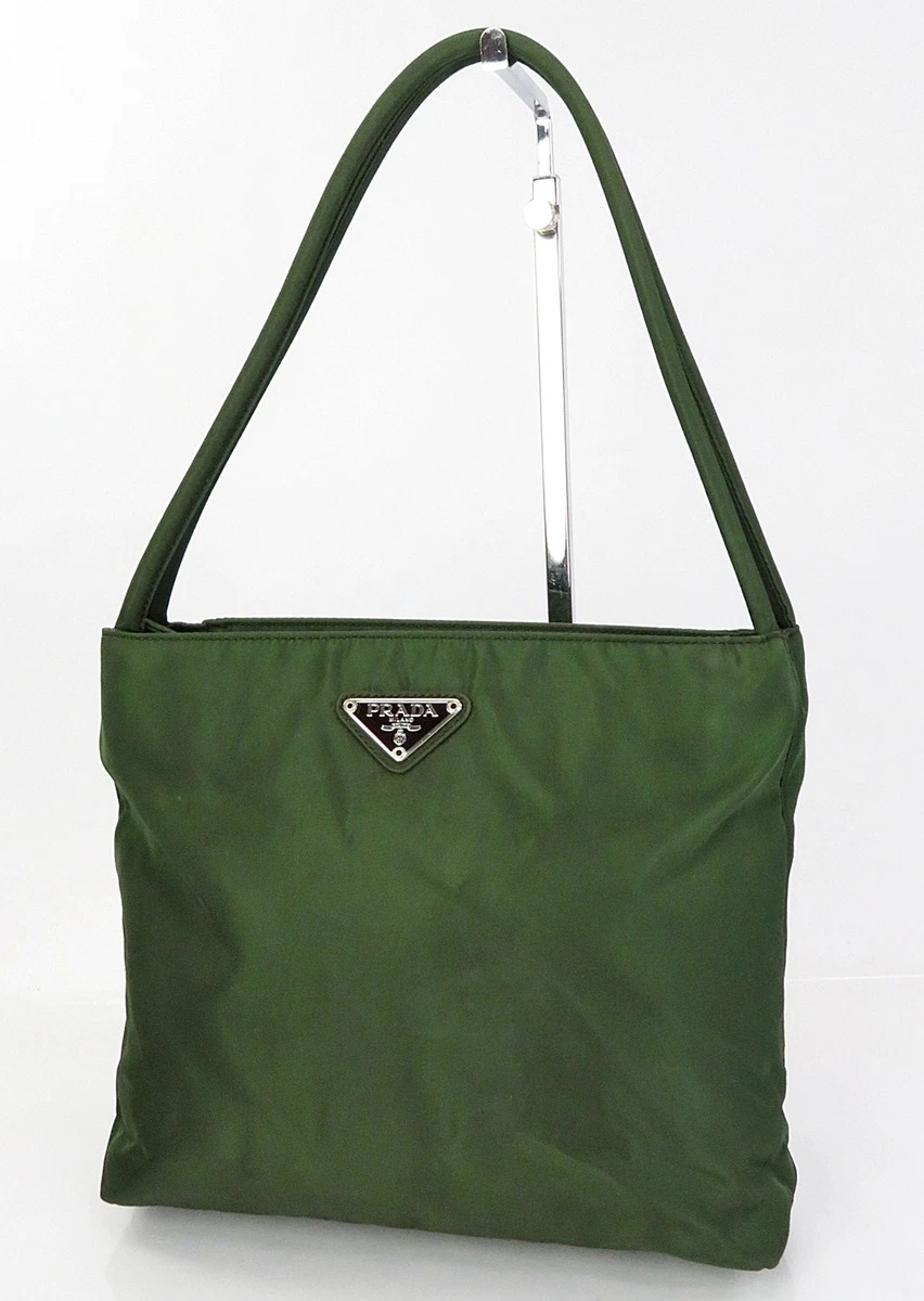 アンティークPRADA オリーブグリーン トートバッグ PRADA Totes Green Bags & Handbags for Women for sale | eBay