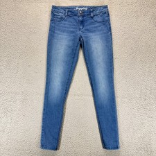 Crazy 8 Girls Low Rise Stretch Skinny Denim Jeggings Blue Size 12