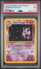 2000 POKEMON GYM HEROES HOLO #14 SABRINA'S GENGAR PSA 7
