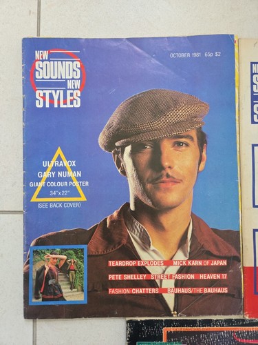 7x New Sound New Styles Magazine 1981 - 1982 Siouxsie ,Toyah 80s Music Fashion - Imagen 2 de 9
