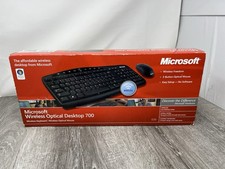 Microsoft Wireless Optical Desktop 700 v2 Brand New In Box KEYBOARD  MOUSE