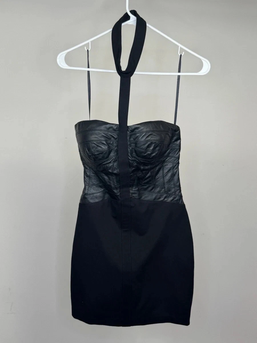 bebe Leather Dresses for Women for sale | eBay