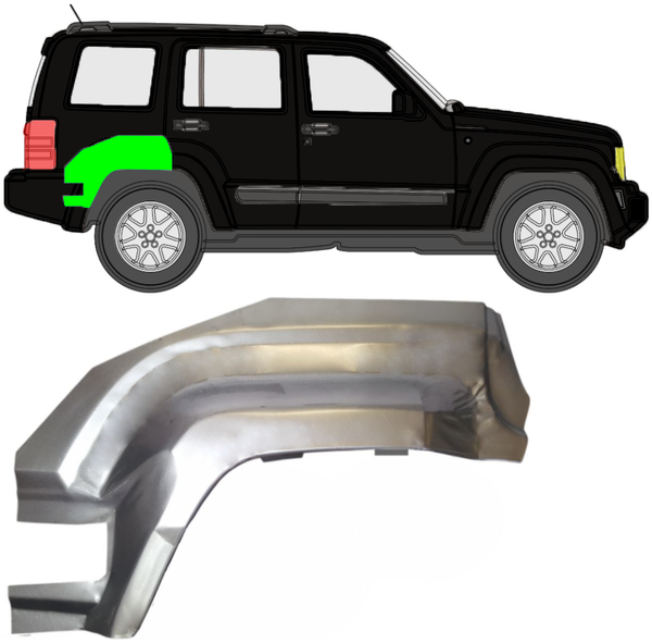 Radlauf FüR Jeep Liberty 2008 - 2013 Hinten Rechts-image