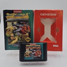 Street Fighter II Special Champion Edition Sega Genesis Box No Manual TESTED