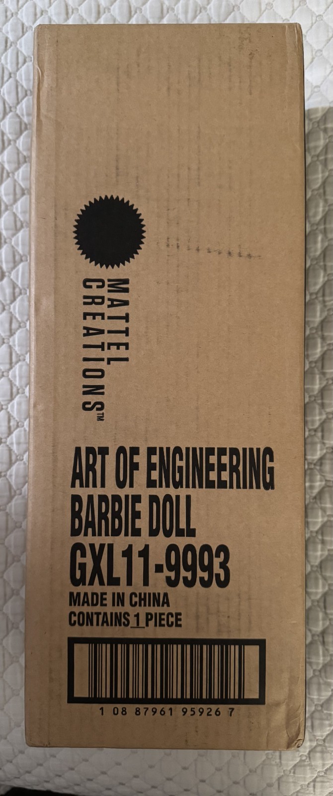 Mattel Creations Art of Engineering Barbie Doll GXL11 NEW SE